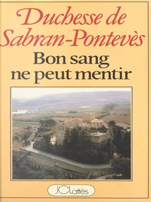 cover image of Bon sang ne peut mentir